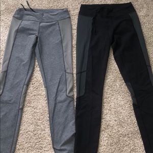 North face black and grey leggings (set of 2!!)